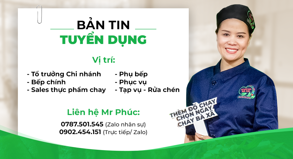 BẢN TIN TUYỂN DỤNG
